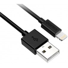 Кабель USB 2.0 AM-Lightning M, 1.2м, чорний, MFi Choetech