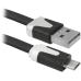 Кабель USB 2.0 AM-micro BM, 1.0 м, USB08-03T чорний Defender