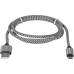 Кабель USB 2.0 AM-micro BM, 1.0 м, білий, 08-03T PRO Defender