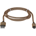 Кабель USB 2.0 AM-micro BM, 1.0 м, золотистий, 08-03T PRO Defender