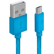 Кабель USB 2.0 AM-mini BM 5pin, 1.5 м, синій