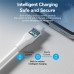 Кабель USB 2.0 AM-Type-C M, 1 м, 18W білий Vention