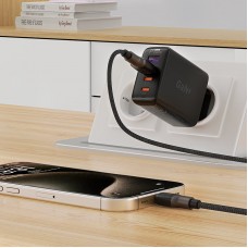 Кабель USB 2.0 AM-Type-C M, 1,2 м, 60W silicone braid C10-04 Acefast