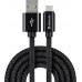 Кабель USB 2.0 AM-Type-C M, 1.0 м, чорний, 09-03T PRO Defender