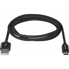 Кабель USB 2.0 AM-Type-C M, 1.0 м, чорний, 09-03T PRO Defender Кабель USB 2.0 AM-Type-C M, 1.0 м, чорний, 09-03T PRO Defender