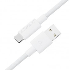 Кабель USB 2.0 AM-Type-C M, 1.2 м, 60W C18-04 White Acefast Кабель USB 2.0 AM-Type-C M, 1.2 м, 60W C18-04 White Acefast