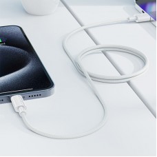 Кабель USB 2.0 AM-Type-C M, 1.2 м, 60W C18-04 White Acefast Кабель USB 2.0 AM-Type-C M, 1.2 м, 60W C18-04 White Acefast