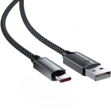 Кабель USB 2.0 AM-Type-C M, 1.2 м, 60W C19-04 Black Acefast Кабель USB 2.0 AM-Type-C M, 1.2 м, 60W C19-04 Black Acefast
