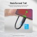 Кабель USB 2.0 AM-Type-C M, 3.0м, 60W PVC чорний Vention