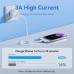 Кабель USB 2.0 Type-C M-Lightning M, 1.0м, PD 27W, PVC, голубий Vention
