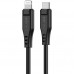 Кабель USB 2.0 Type-C M-Lightning M, 1.2м, чорний, TPE C3-01, Acefast