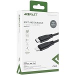 Кабель USB 2.0 Type-C M-Lightning M, 1.2м, чорний, TPE C3-01, Acefast Кабель USB 2.0 Type-C M-Lightning M, 1.2м, чорний, TPE C3-01, Acefast