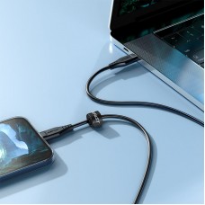 Кабель USB 2.0 Type-C M-Lightning M, 1.2м, чорний, TPE C3-01, Acefast Кабель USB 2.0 Type-C M-Lightning M, 1.2м, чорний, TPE C3-01, Acefast