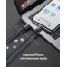 Кабель USB 2.0 Type-C M-Lightning M, 2.0м, чорний, Nickel Plating ABS Shell, US171 UGREEN