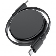 Кабель USB 2.0 Type-C M-M, 0.8м 60W dual retraction Black, C13-03 Acefast Кабель USB 2.0 Type-C M-M, 0.8м 60W dual retraction Black, C13-03 Acefast