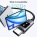 Кабель USB 2.0 Type-C M-M, 1 м, 100W, 5A （480Mbps）Smart display Чорний, L509 UGREEN