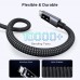 Кабель USB 2.0 Type-C M-M, 1 м, 100W, 5A （480Mbps）Smart display Чорний, L509 UGREEN