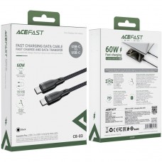 Кабель USB 2.0 Type-C M-M, 1,2 м, 60W, C8-03 Acefast Кабель USB 2.0 Type-C M-M, 1,2 м, 60W, C8-03 Acefast