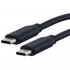 Кабель USB 2.0 Type-C M-M, 1,5м 60W чорний