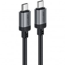Кабель USB 2.0 Type-C M-M, 1.2 м, 60W aluminum alloy Black, C20-03 Acefast Кабель USB 2.0 Type-C M-M, 1.2 м, 60W aluminum alloy Black, C20-03 Acefast