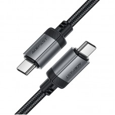 Кабель USB 2.0 Type-C M-M, 1.2 м, 60W aluminum alloy Black, C20-03 Acefast Кабель USB 2.0 Type-C M-M, 1.2 м, 60W aluminum alloy Black, C20-03 Acefast