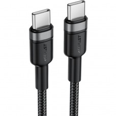 Кабель USB 2.0 Type-C M-M, 1.2 м, 60W aluminum alloy Black, C22-03 Acefast Кабель USB 2.0 Type-C M-M, 1.2 м, 60W aluminum alloy Black, C22-03 Acefast