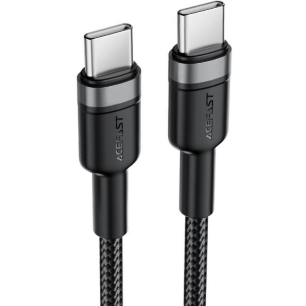 Кабель USB 2.0 Type-C M-M, 1.2 м, 60W aluminum alloy Black, C22-03 Acefast