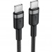 Кабель USB 2.0 Type-C M-M, 1.2 м, 60W aluminum alloy Black, C22-03 Acefast