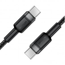 Кабель USB 2.0 Type-C M-M, 1.2 м, 60W aluminum alloy Black, C22-03 Acefast Кабель USB 2.0 Type-C M-M, 1.2 м, 60W aluminum alloy Black, C22-03 Acefast