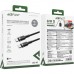 Кабель USB 2.0 Type-C M-M, 1.2 м, 60W aluminum alloy Black, C22-03 Acefast