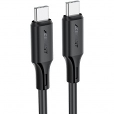 Кабель USB 2.0 Type-C M-M, 1.2 м, 60W silicone C17-03 Black Acefast