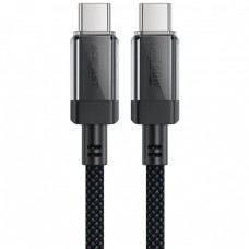 Кабель USB 2.0 Type-C M-M, 1.2 м, 60W stainless steel Black, C12-03 Acefast Кабель USB 2.0 Type-C M-M, 1.2 м, 60W stainless steel Black, C12-03 Acefast