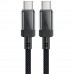 Кабель USB 2.0 Type-C M-M, 1.2 м, 60W stainless steel Black, C12-03 Acefast