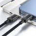 Кабель USB 2.0 Type-C M-M, 1.2 м, 60W stainless steel Black, C12-03 Acefast