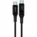Кабель USB 2.0 Type-C M-M, 2 м, 100W, with display, C6-03 Acefast