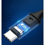 Кабель USB 2.0 Type-C M-M, 2 м, 60W Чорний, Round Cable Nickel Plating Aluminum Shell US261 UGREEN Кабель USB 2.0 Type-C M-M, 2 м, 60W Чорний, Round Cable Nickel Plating Aluminum Shell US261 UGREEN