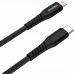 Кабель USB 3.1 Type-C M-Lightning M, 1.0м, чорний, 27W PD, Choetech