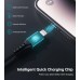 Кабель USB 3.1 Type-C M-Lightning M, 1.8м, чорний, 20W, MFi PD, обплетення, чорний Choetech