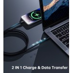 Кабель USB 3.1 Type-C M-Lightning M, 1.8м, чорний, 20W, MFi PD, обплетення, чорний Choetech