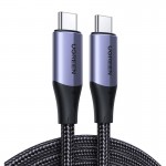 Кабель USB 3.1 Type-C M-M, 1 м, 100W (10Gbps)Чорний, US355 UGREEN Кабель USB 3.1 Type-C M-M, 1 м, 100W (10Gbps)Чорний, US355 UGREEN