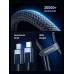 Кабель USB 3.1 Type-C M-M, 1 м, 240W （480Mbps）Чорний, L513 UGREEN
