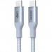 Кабель USB 3.1 Type-C M-M, 2 м, 240W （5A）синій, L534 UGREEN