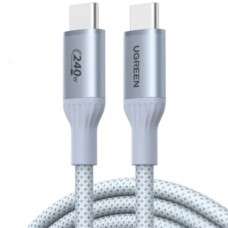 Кабель USB 3.1 Type-C M-M, 2 м, 240W （5A）синій, L534 UGREEN