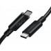 Кабель USB 4.0 Thunderbolt Type-C M-M, 0,8 м, 240W Gen 3, 40Gbps 8K@60Hz Choetech