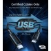 Кабель USB 4.0 Thunderbolt Type-C M-M, 0,8 м, 240W Gen 3, 40Gbps 8K@60Hz Choetech
