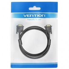 Кабель VGA 15M-15M, 1.0м, з ферритами, чорний Vention