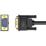 Кабель VGA 15M-15M, 20.0 м, з ферритами, чорний Vention Кабель VGA 15M-15M, 20.0 м, з ферритами, чорний Vention