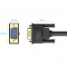 Кабель VGA 15M-15M, 20.0 м, з ферритами, чорний Vention