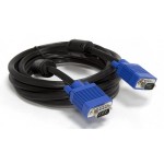 Кабель VGA 15M-15M, 5.0 м з феритами, екранований Кабель VGA 15M-15M, 5.0 м з феритами, екранований