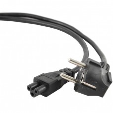 Кабель живлення 220В 0.5м, 3*0.75мм, CEE7/7-C5 Schuko Cablexpert VDE